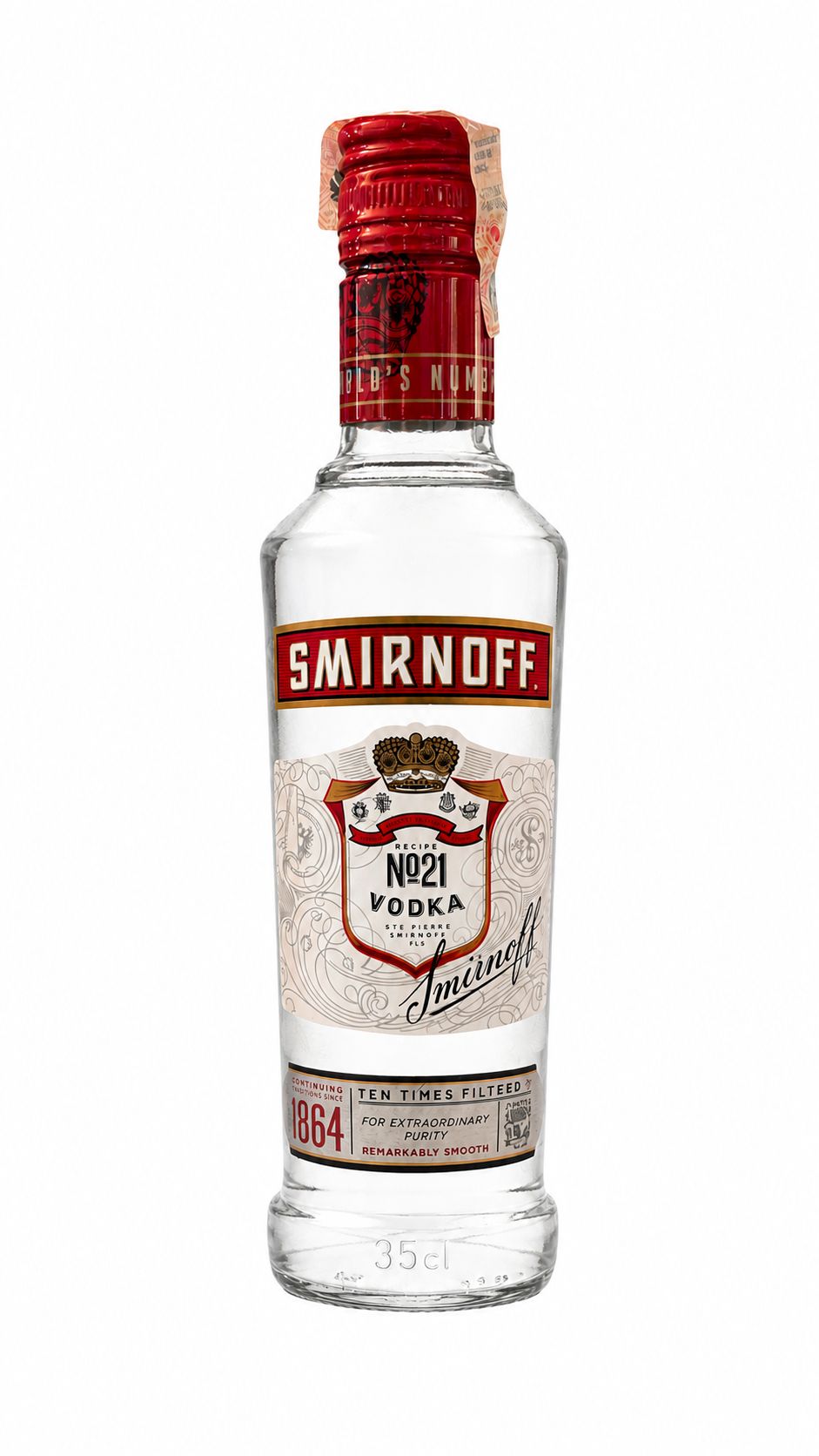 SMIRNOFF RED VODKA 35CL